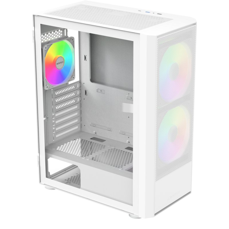 Montech X X2 Plus Midi Tower White