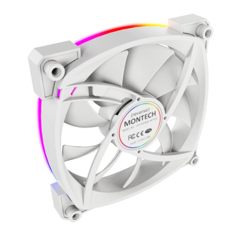 Montech RX120 PWM Computer case Fan 12 cm White 3 pc(s)