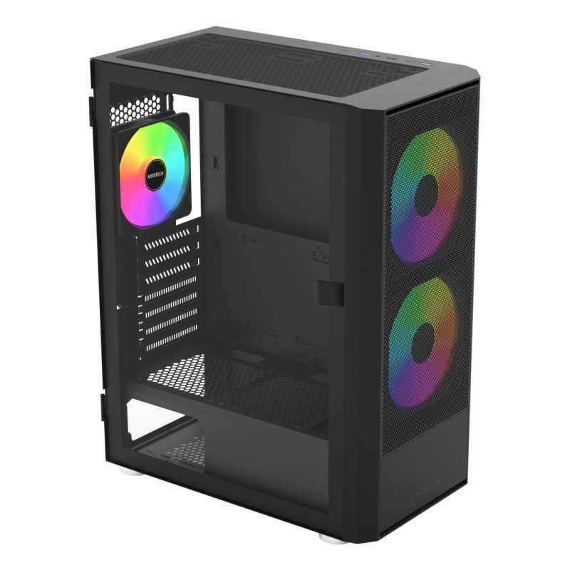 Montech X X2 Plus Midi Tower Black