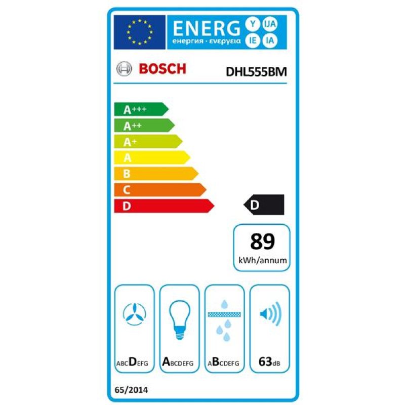 Bosch Lüfterbaustein DHL555BM Serie 4 D sr