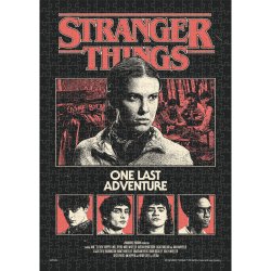 Stranger Things 500-piece puzzle One Last Adventure