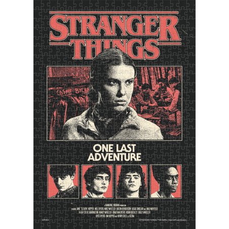 EPOCH Puzzle Stranger Things One Last Adventure 500 super small pieces