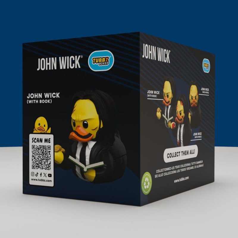 John Wick Tubbz PVC Figure Book Boxed Edition 10 cm
