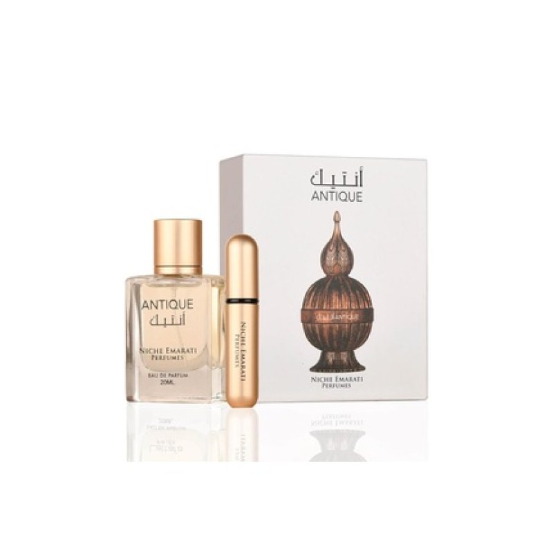Lattafa Niche Emarati EDP Unisex 0.65 Fl Oz Antique