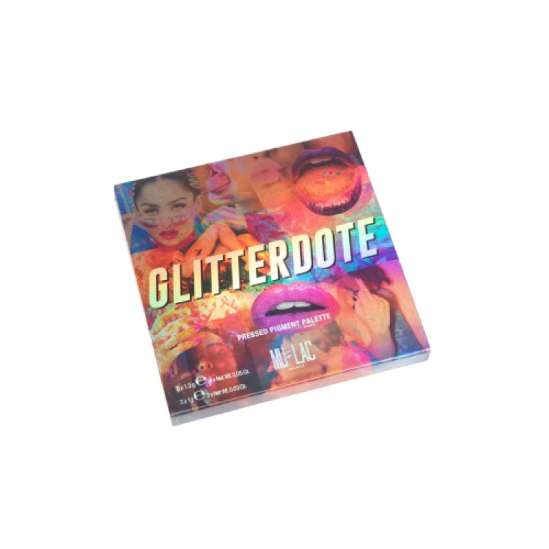 Mulac Mul Pressed Palette Glitter A Stunning Eyeshadow Palette