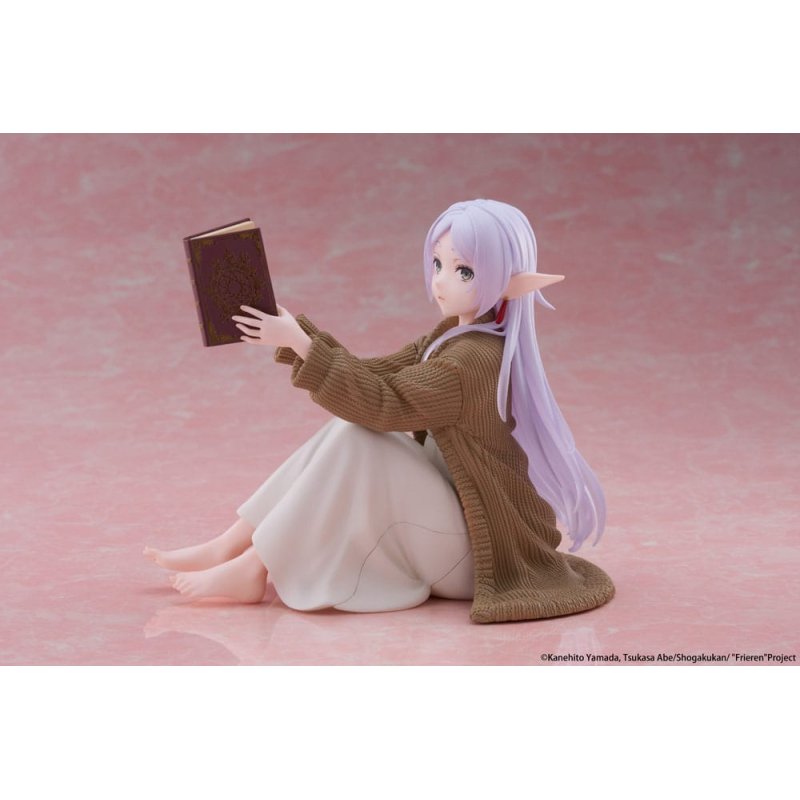 Frieren: Beyond Journey's End PVC Statue Desktop Cute Figure Frieren Roomwear Ver. 13 cm