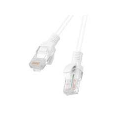 Lanberg PCU6-10CC-0050-W câble de réseau Blanc 0,5 m Cat6 U/UTP (UTP)