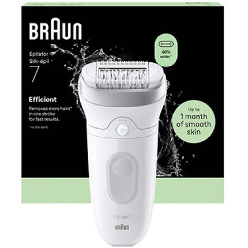 Braun Silkepil 7 Wet & Dry 7000 Silver Epilator