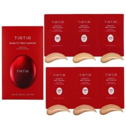 Tirtir Mask Fit Red Cushion 6 Shade Trial Kit 25n, 27c, 27n, 29n, 30n, 31n