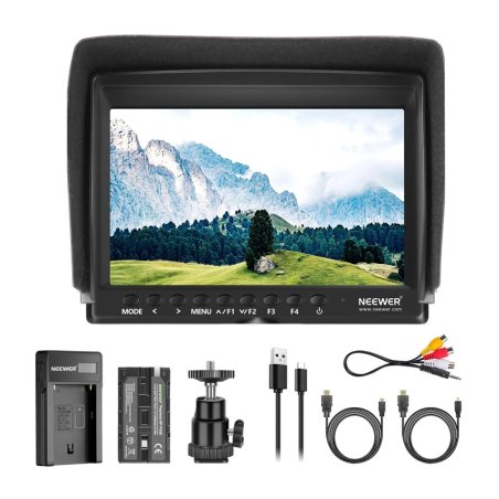 NEEWER F100 Field Monitor USB Charger Battery Kit