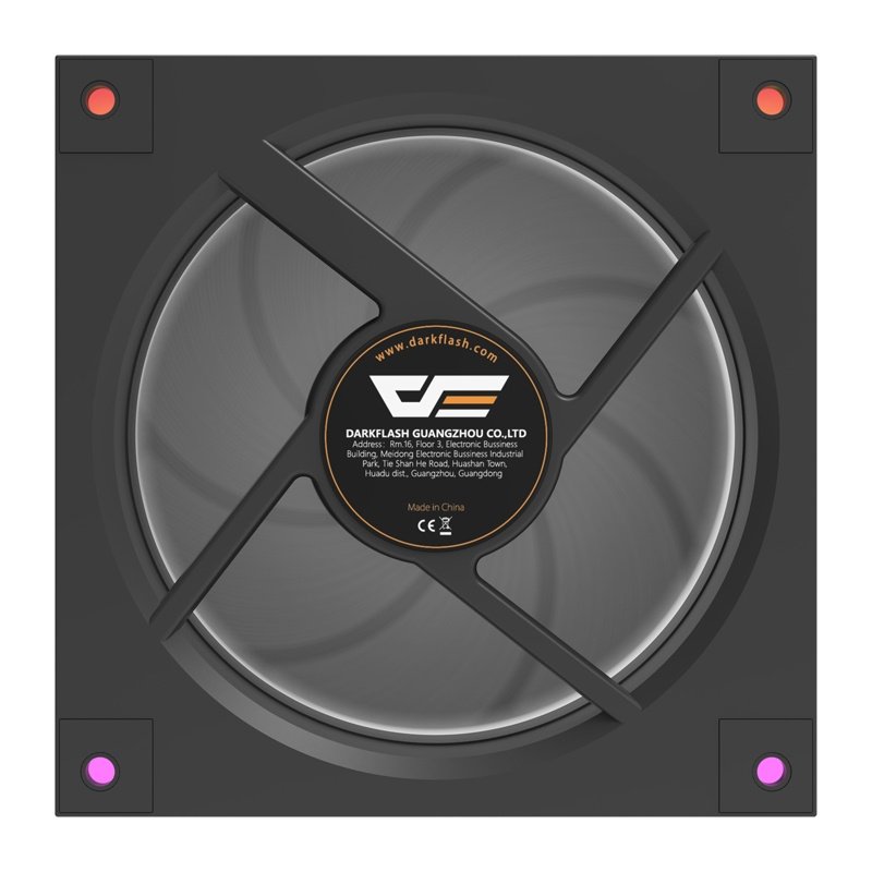 DarkFlash DM20 LINE Cooling Fan (Black)