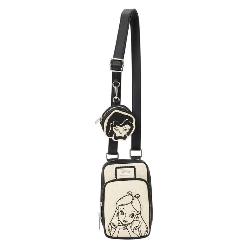 ALICE AU PAYS DES MERVEILLES - Sac Sling Bandoulière LoungeFly