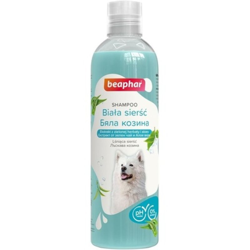 Beaphar White Coat Shampoo For Dogs 250ml