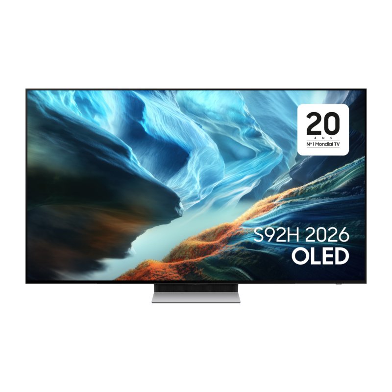 Samsung 77" OLED S92H 4K Vision AI Smart TV Sans Reflet (2026)