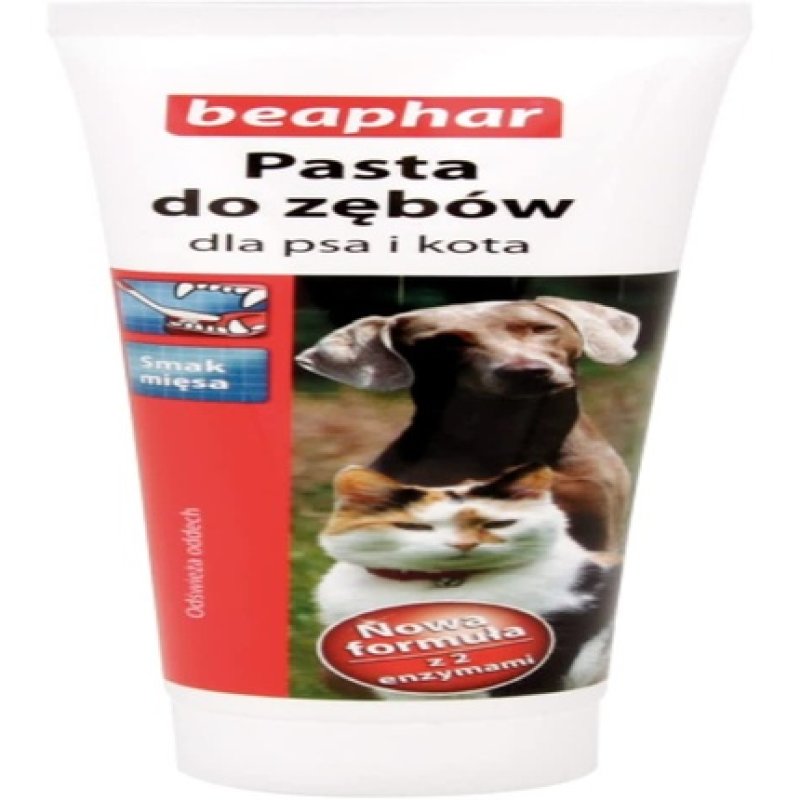 Beaphar 12789 dentifrice pour animaux de compagnie Dentifrice anti plaque pour animaux de compagnie