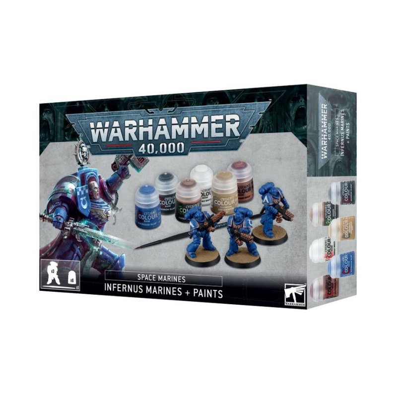 Warhammer 40,000 - Infernus Marines Paints Set