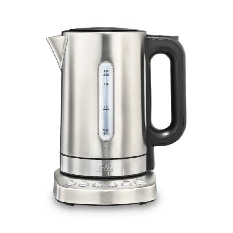 Solis Vario Temp Kettle 17 Liters 2200 Watts Stainless Steel Adjustable Temperature Water Level Indicator
