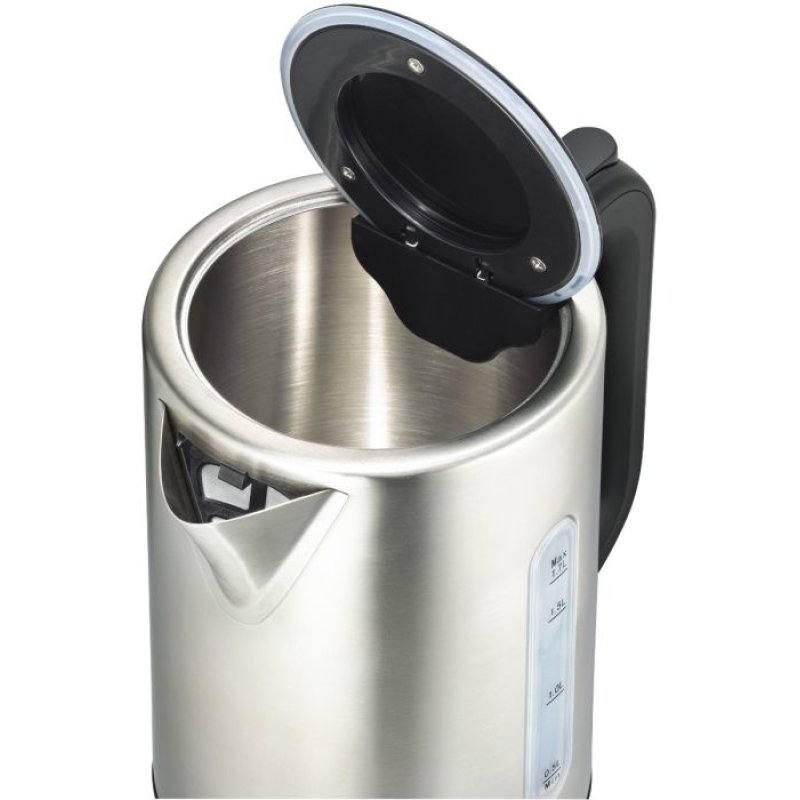 Solis Vario Temp Kettle 17 Liters 2200 Watts Stainless Steel Adjustable Temperature Water Level Indicator