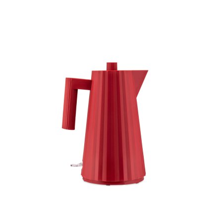 Alessi Mdl061 R Plisse Electric Kettle 100 Cl Red
