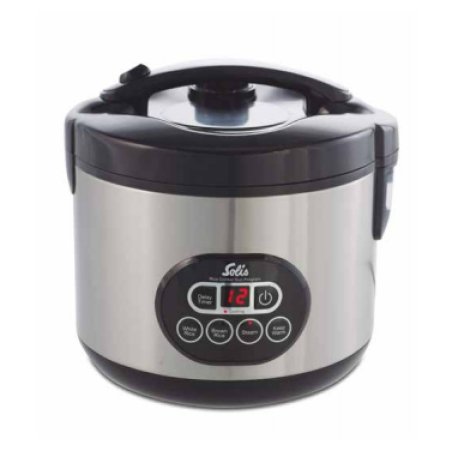 Solis 979.30 cuiseur à riz 1,2 L 500 W Acier inoxydable