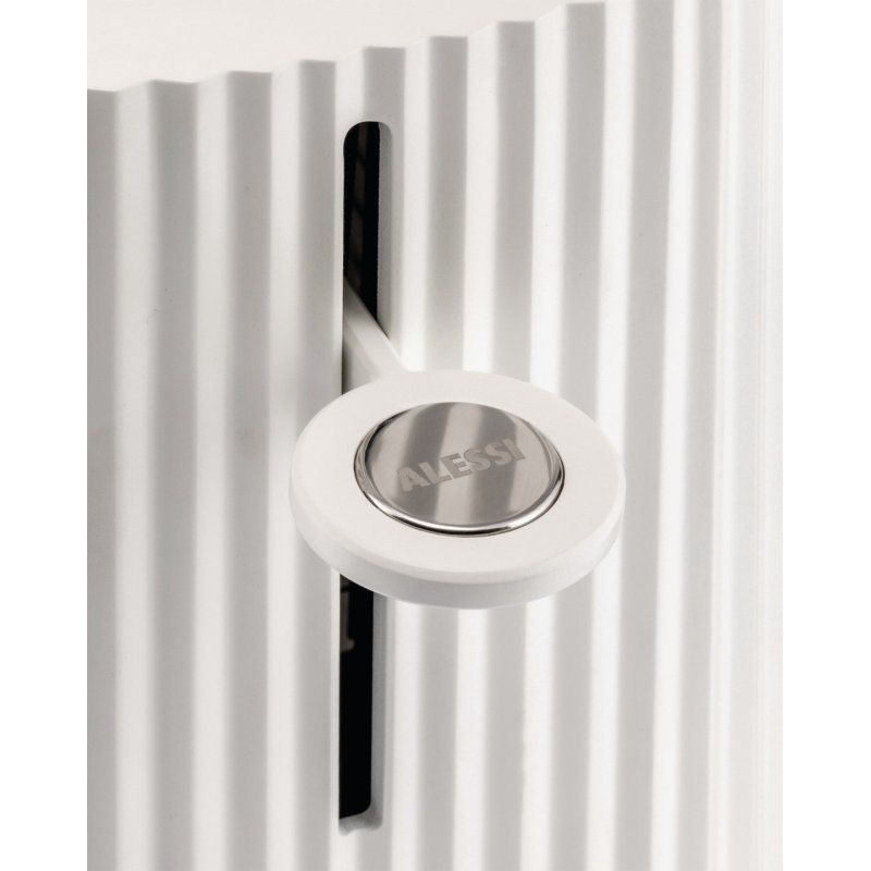 Alessi Plisse Toaster Black By Alessi