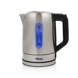 Tristar Wk1344 Electric Kettle 17 Liters 2200 Watts Black Silver