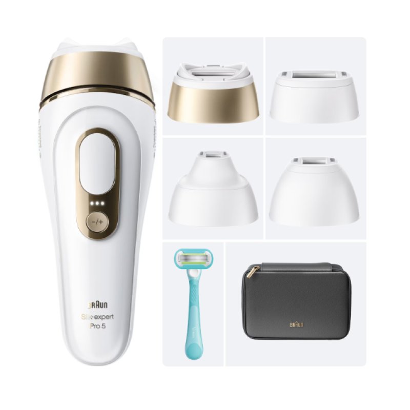 Braun Silk-expert Pro IPL PL5431 Intense pulsed light (IPL) Gold, White