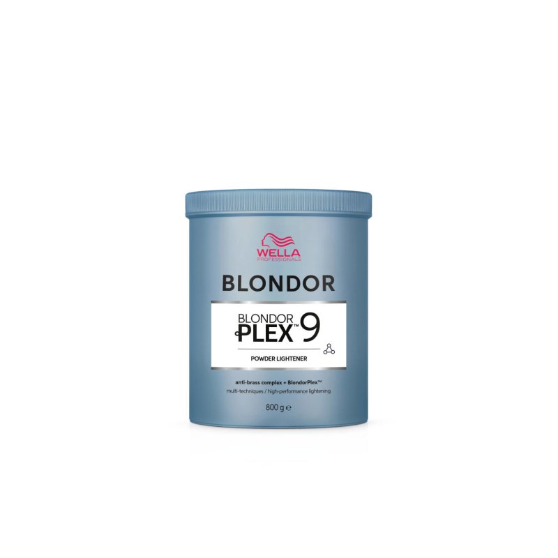 Wella Blondor Plex 9 produit éclaircissant pour cheveux 800 g Poudre Jarre/bocal