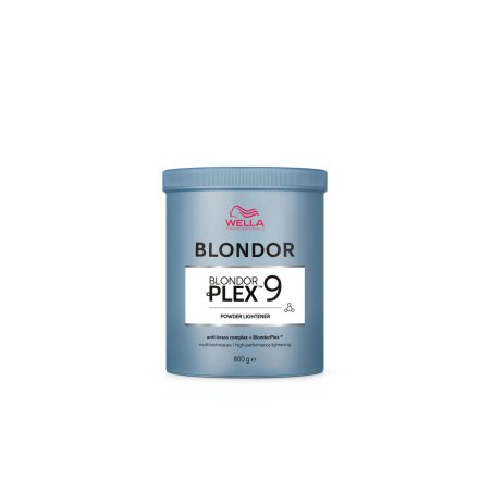 Wella Blondor Plex 9 produit éclaircissant pour cheveux 800 g Poudre Jarre/bocal