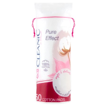 Cleanic Pure Effect Cosmetic Pads Round 50 Stück