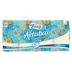 Foxy Artistico Delicately Decorated Peach Toilet Paper