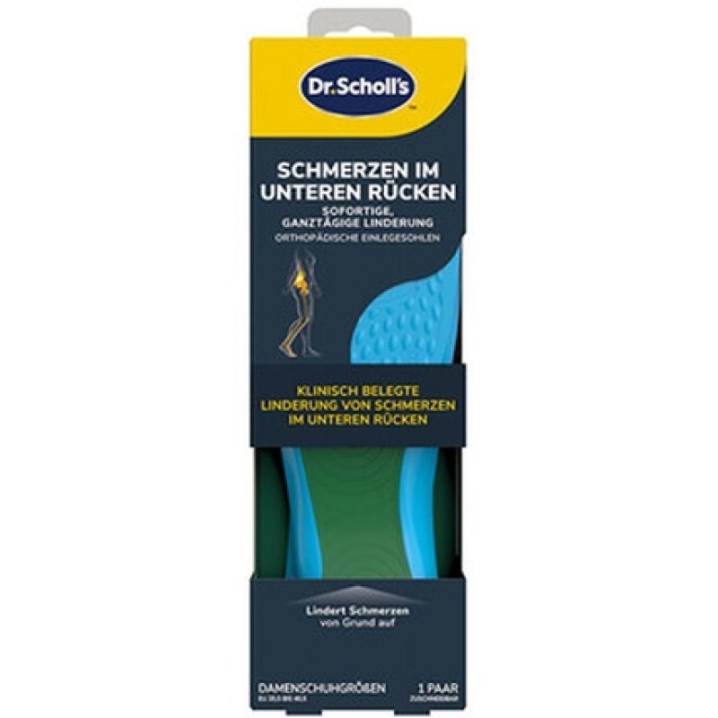 Scholl Inbalance Lower Back Insole 1 Pair Orthopedic Insoles
