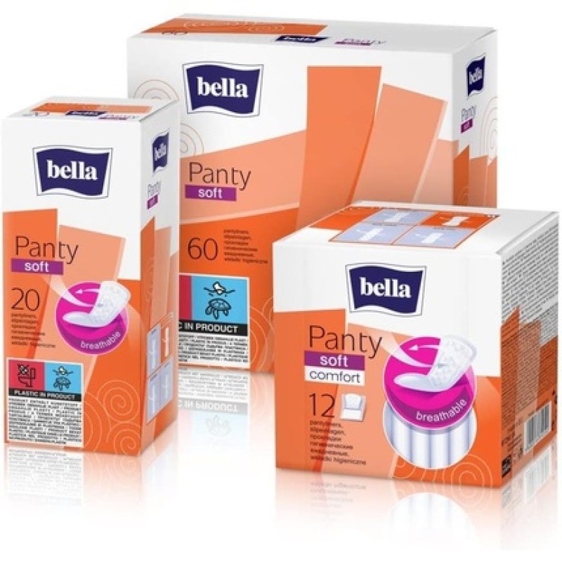 Bella Panty Soft Hygiene Inserts 12 Pieces