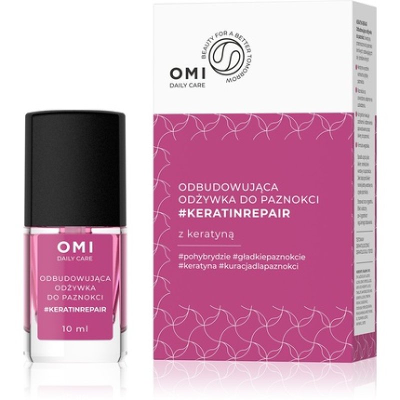 Allvernum Omi Daily Care Nail Conditioner Repairing Keratinrepair With Keratin 10 Ml