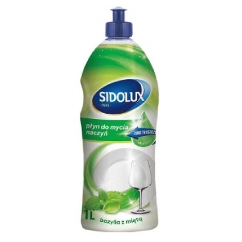 Sidolux Dishwashing Liquid Basil And Mint 1000 Ml