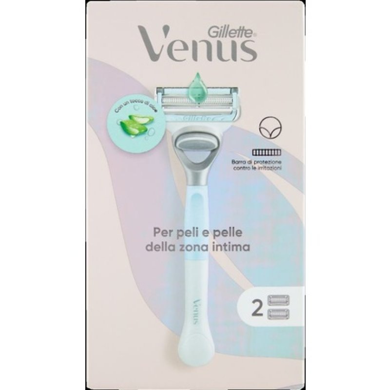 Gillette Venus Intimate Razor With 2 Refills