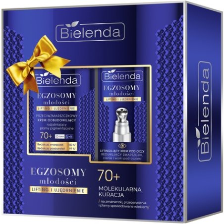 Bielenda Gift Set Exosomes Of Youth 70 With Antiwrinkle Rebuilding Cream And Lifting Eye Cream