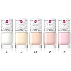 French Manicure Nail Polish 04 Orange, White
