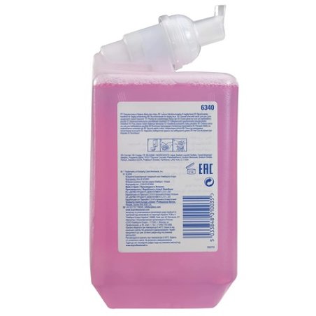 Scott Essential Daily Use Foam Soap 6340 - Perfumed Hand Soap - 1 Liter Pink Cassette Hand Cleaner (Total 1L)