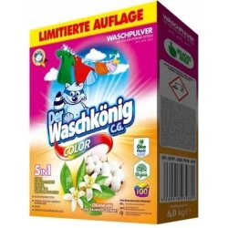 Clovin Germany Waschkonig Laundry Powder 6kg 100p With Orange And Cotton Extract