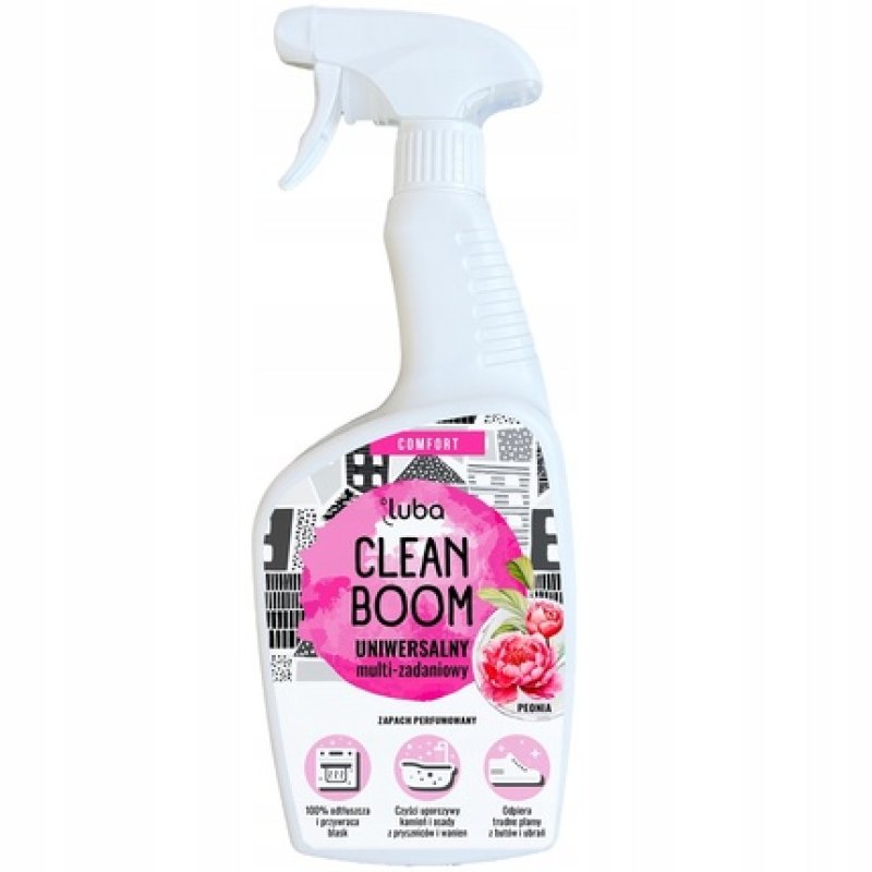 Comfort Clean Boom Universal Cleaning Liquid Peony 600ml