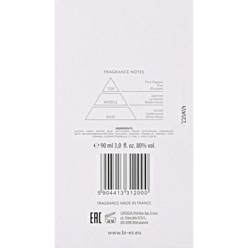 Bies Eau De Toilette For Adults Unisex