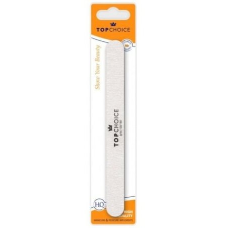 Top Choice Straight 100/180 Nail File 18cm