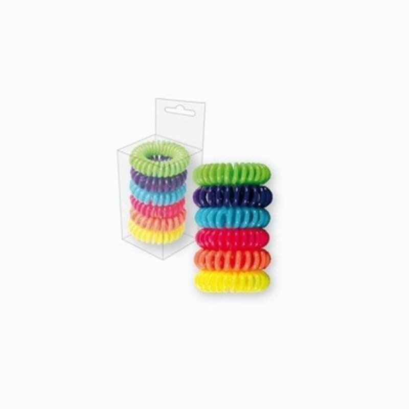 Top Choice Hair Ties 39wire39 Material Ppu Set 6 Pieces