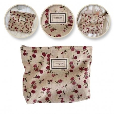 Ecarla Cosmetic Bag Ks117 Beige