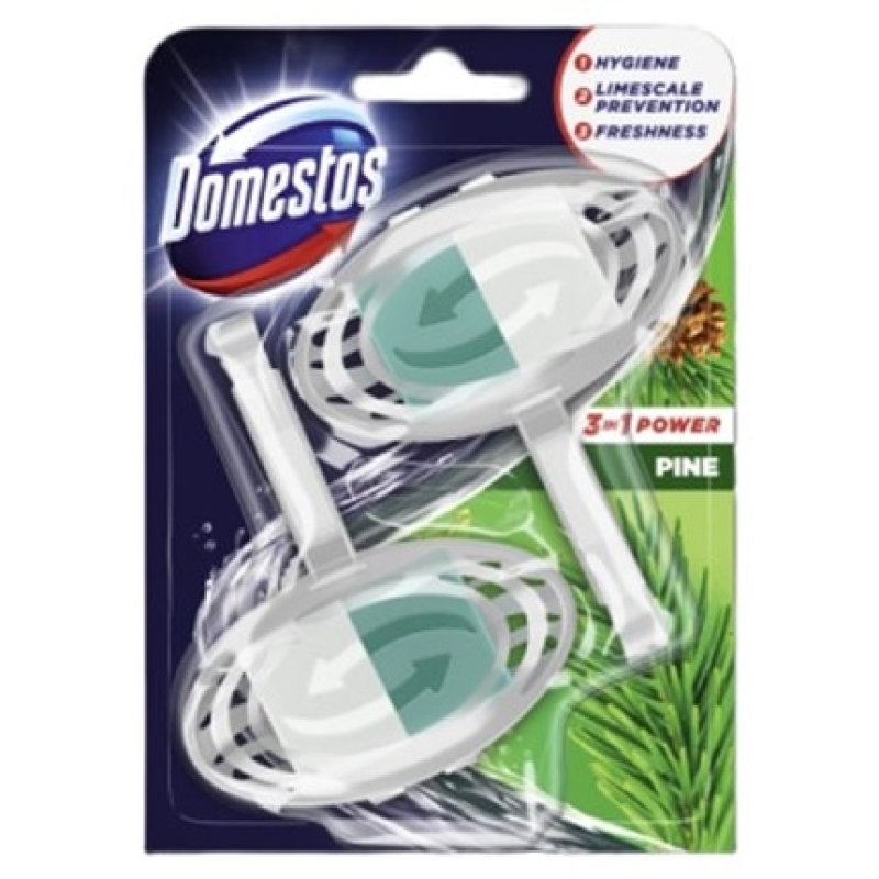 Domestos Domestos 3in1 Duo Pine Cube 35g