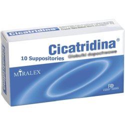 Cicatridina 10 Suppositories. Made In Italy. Polish Distribution, Polish