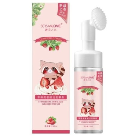 Pianka Do Mycia Twarzy with Strawberry Extract 150ml