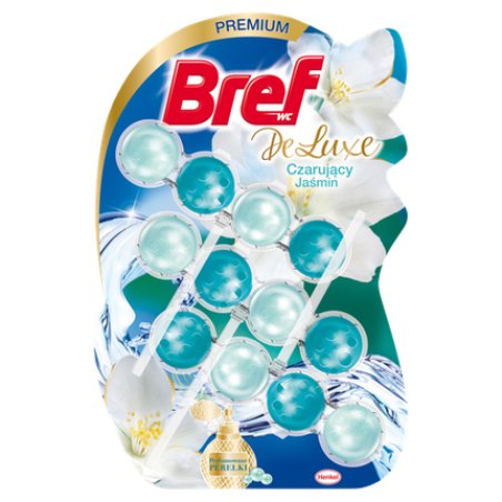 Bref WC Deluxe Wash and Smell Suspension for WC Bowl Charming Jasmine 3 x 50
