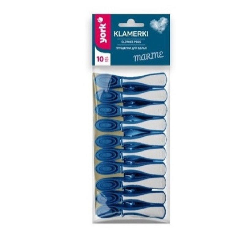 York Clothespins Marine 10 Pieces